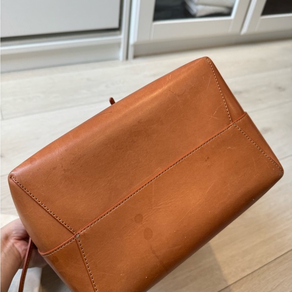 Mansur Gavriel Bucket Bag in color Camello/Rose - Picture 6 of 15